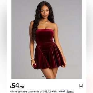 Flirty Luxe Velvet Skater Dress